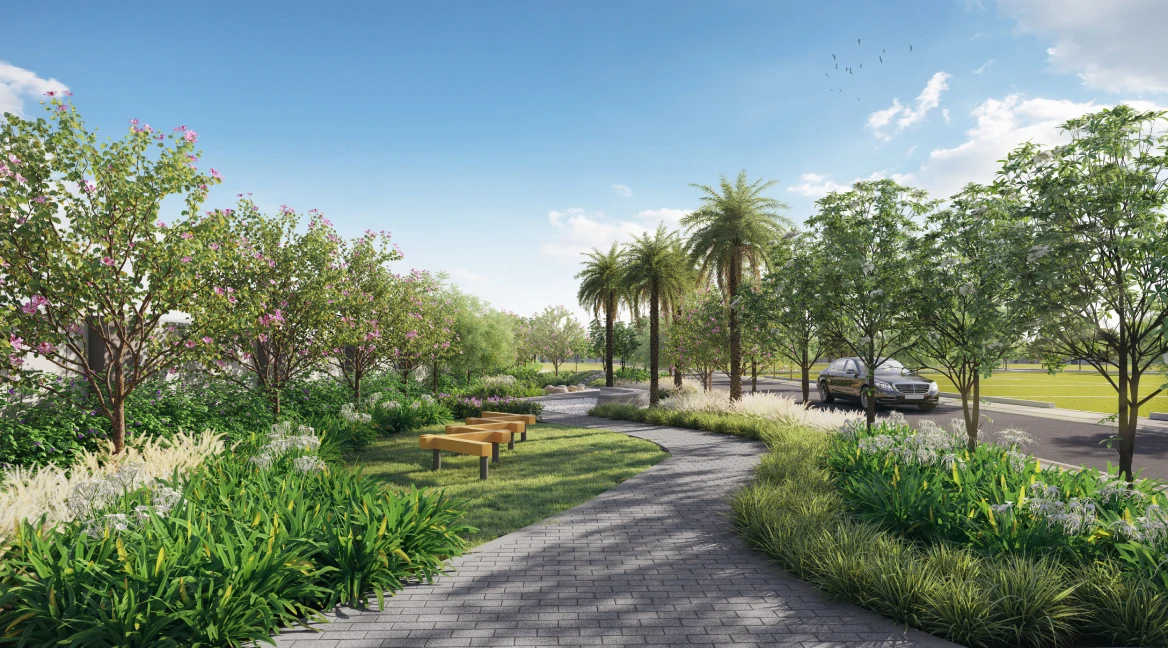Godrej Verdania Estate Indore Green Meditation Park