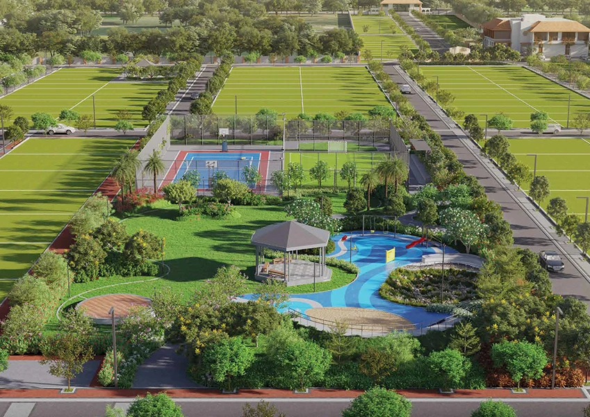 Active Living and Sports Amenities at Godrej Verdania Estate Indore